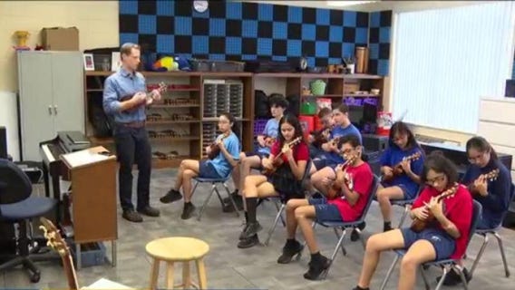 Temple Terrace teacher shows students how music is powerful