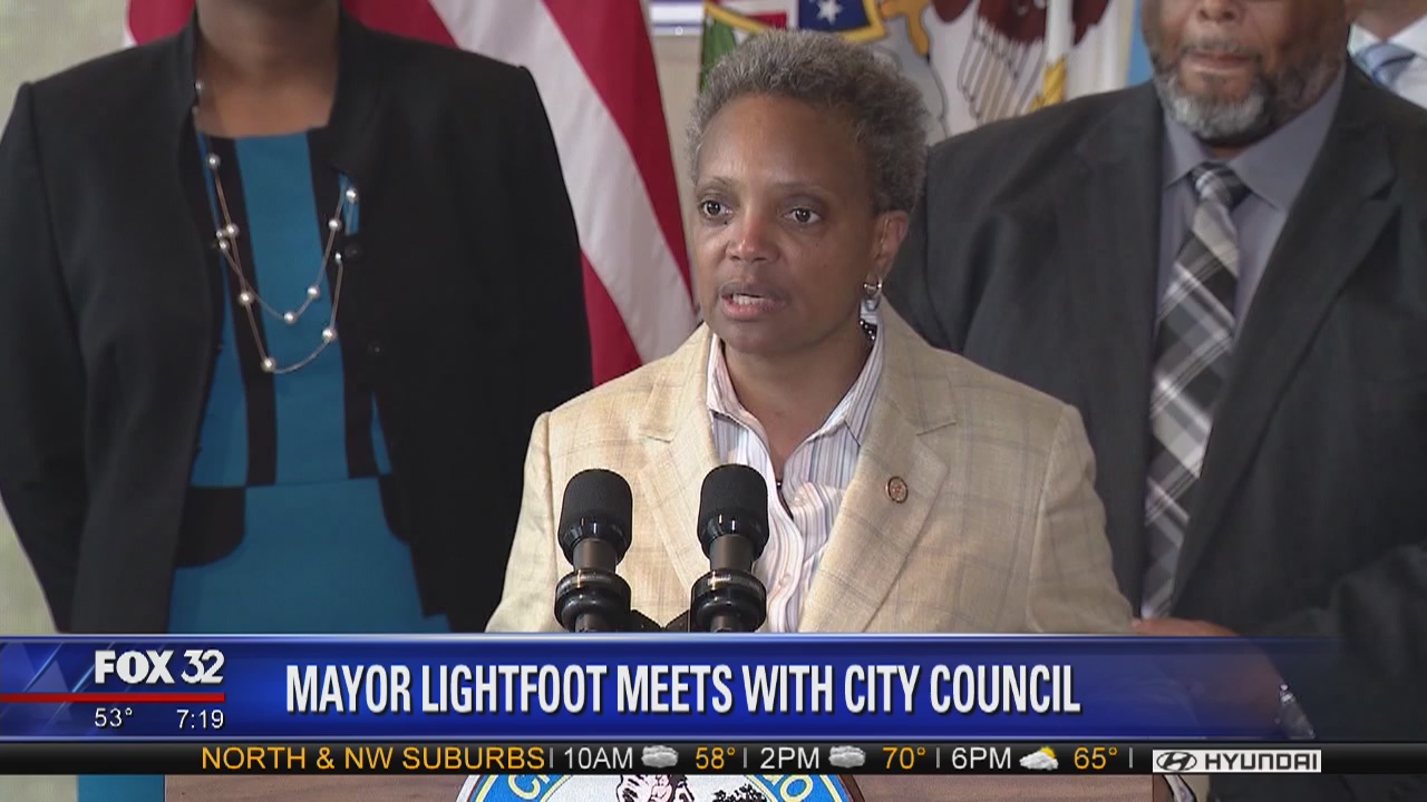 Mayor Lori Lightfoot to preside over first City Council meeting