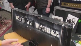 Brad Warren reunited with beloved guitar