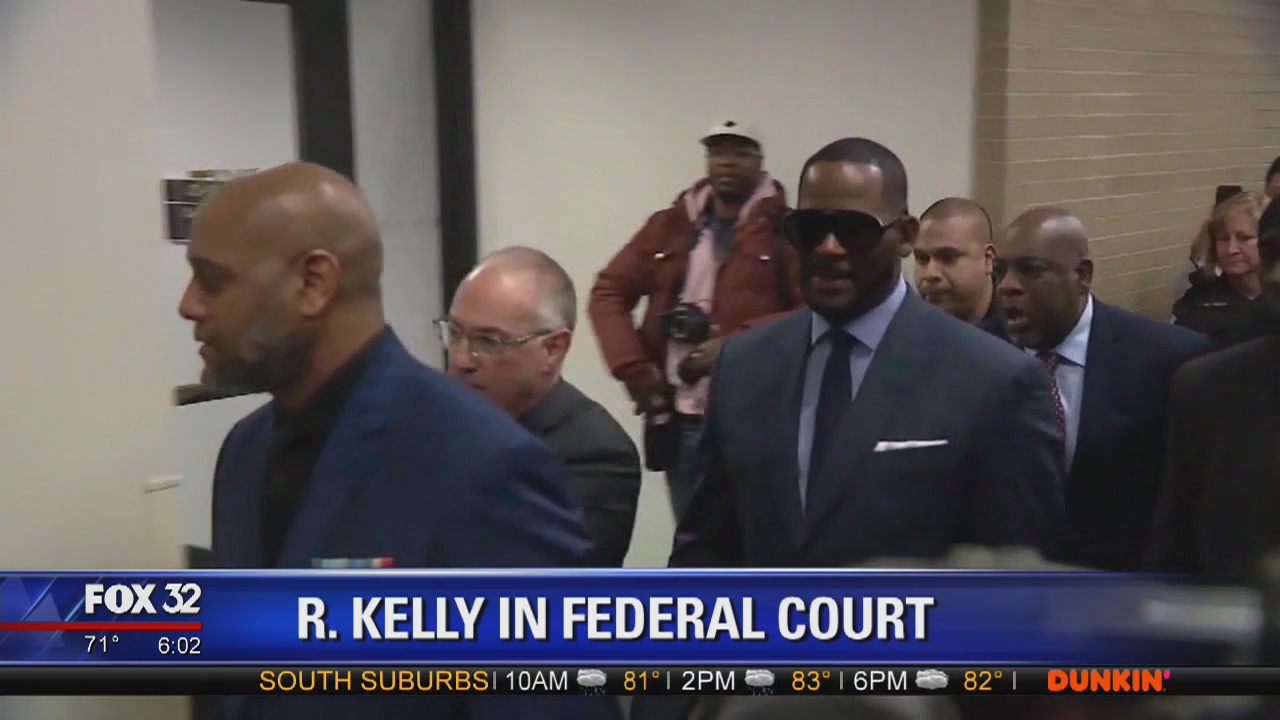 R. Kelly expected to appear in federal court Tuesday