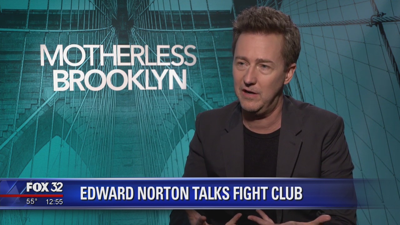 Edward Norton reflects on the cult classic status of 'Fight Club' on film's 10th anniversary