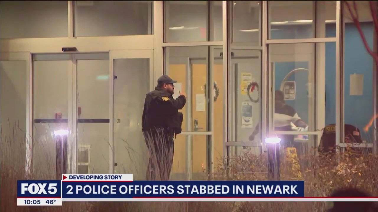 2 police officers stabbed in Newark | FOX 5 New York