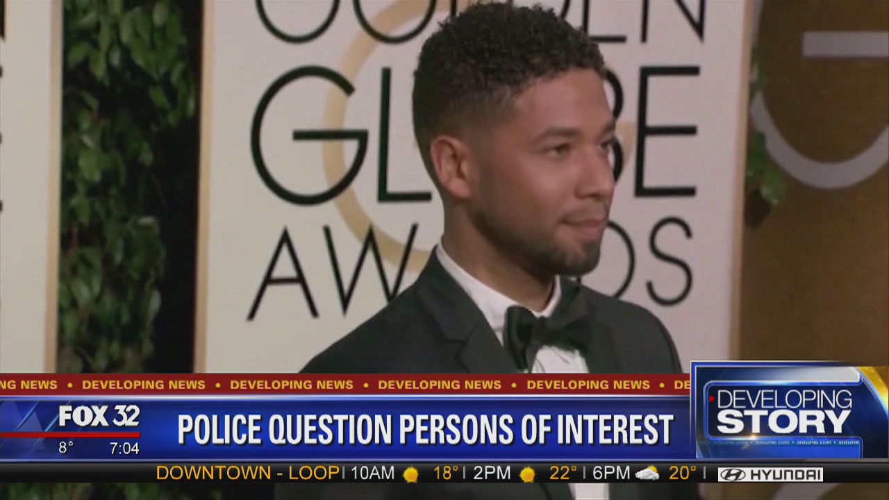 Police question persons of interest in Jussie Smollett investigation