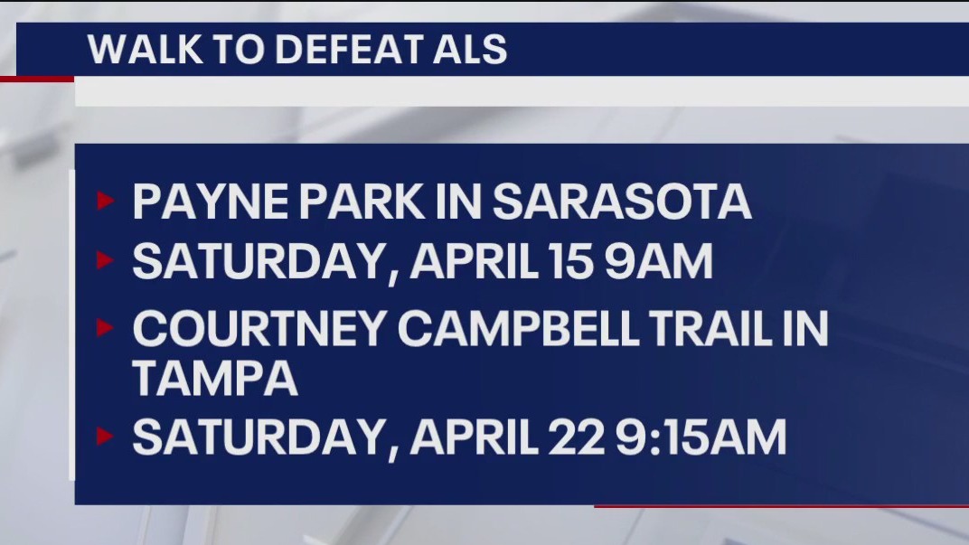 Walk to Defeat ALS in Sarasota and Tampa