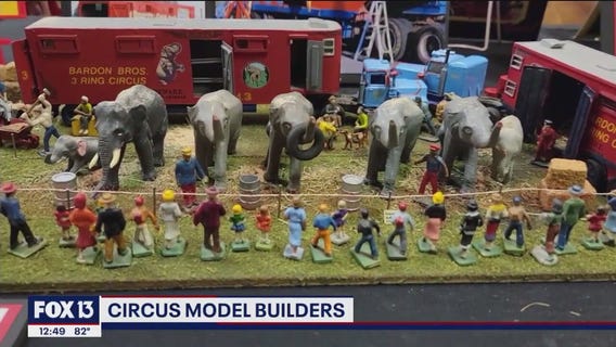 Visit the Circus Model Builders Convention free this weekend