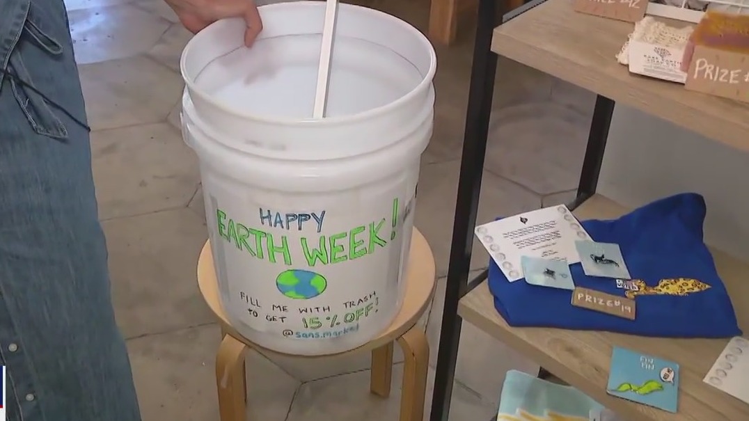 Celebrating Earth Day at Sans Market Zero Waste store