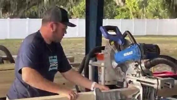 Local non-profit builds bunk beds for kids