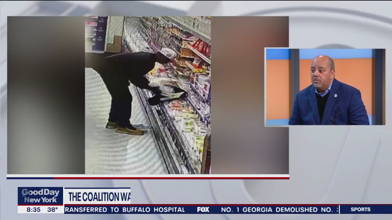 Retail shoplifting in NYC