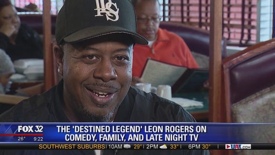 'The Destined Legend' Leon Rogers on comedy, family, and late night TV