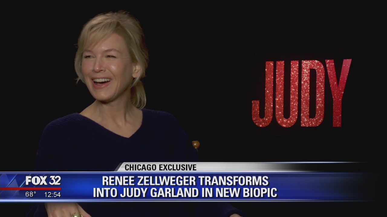 Ren?e Zellweger talks about channeling Judy Garland in new movie