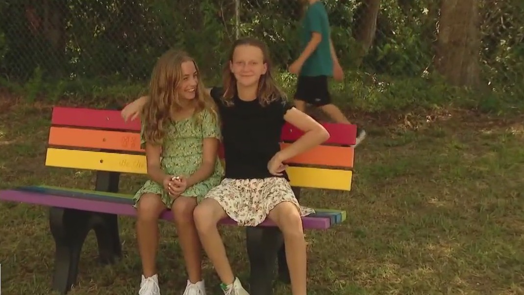 Fourth grader creates 'Buddy Bench' for fellow students