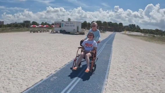 Forward Foundation providing Mobi-mats to beach communities