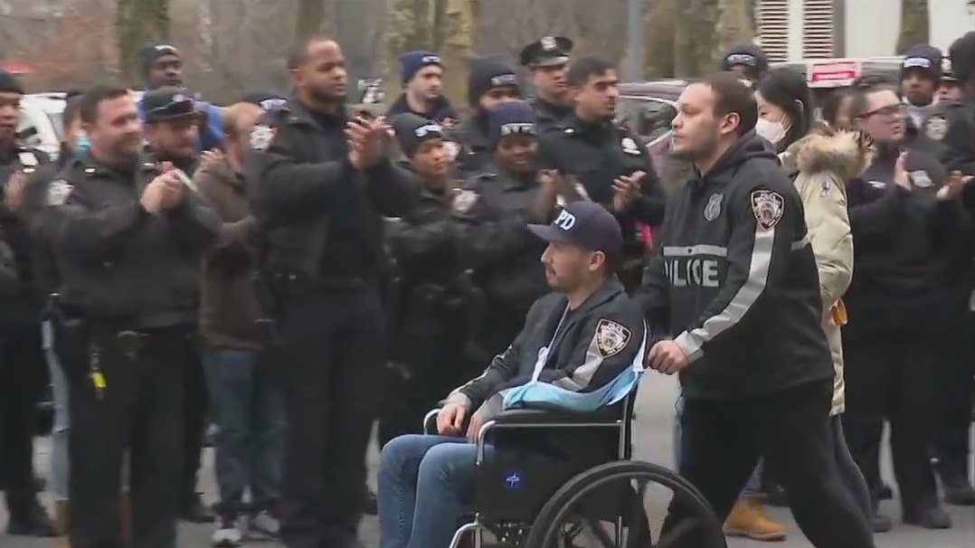NYPD officer released from hospital after being shot on duty | FOX 5 ...