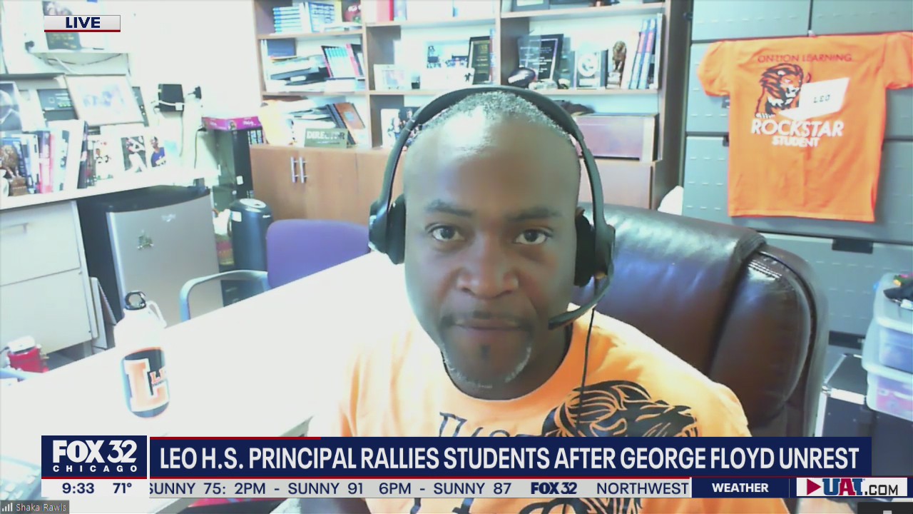 Leo High School principal rallies student after George Floyd unrest
