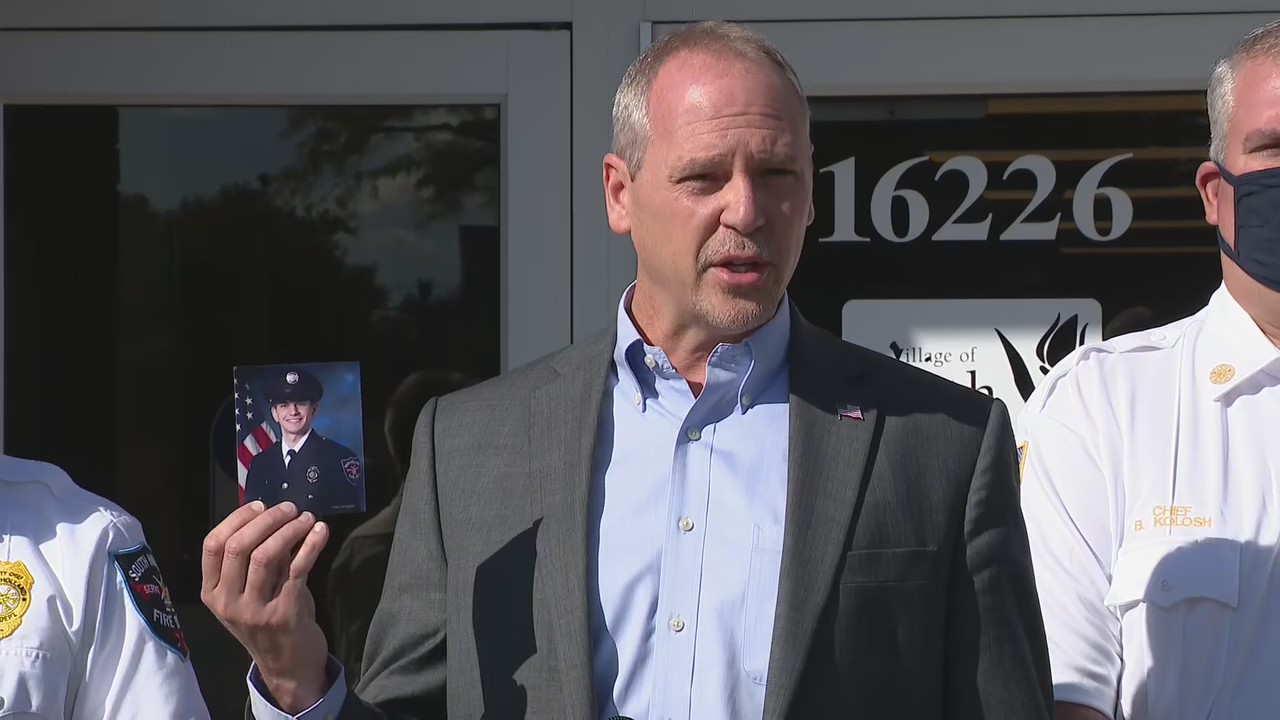 South Holland officials provide statement on firefighter death