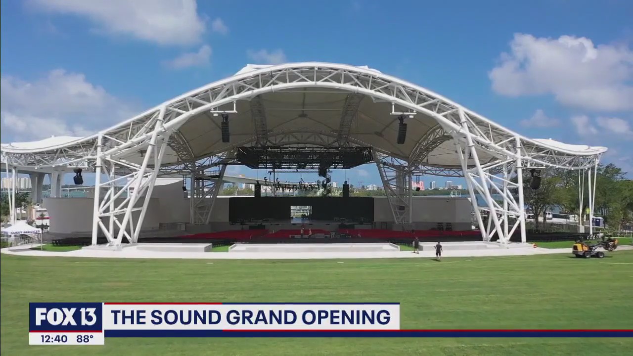 The City of Clearwater celebrates the grand opening of The Sound and Coachman Park