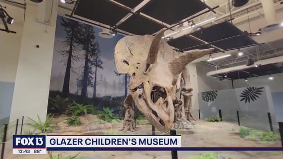 Kids learn by playing at Glazer Children's Museum