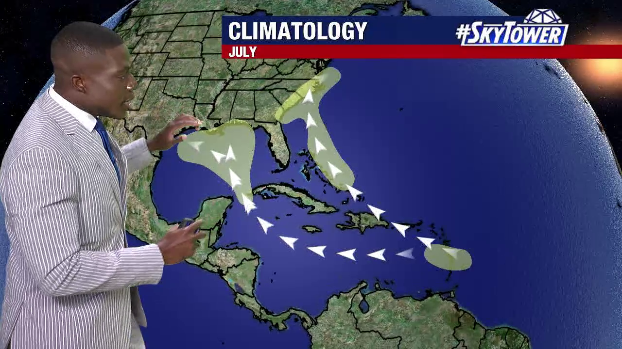 Tropical development quelled by Saharan Dust