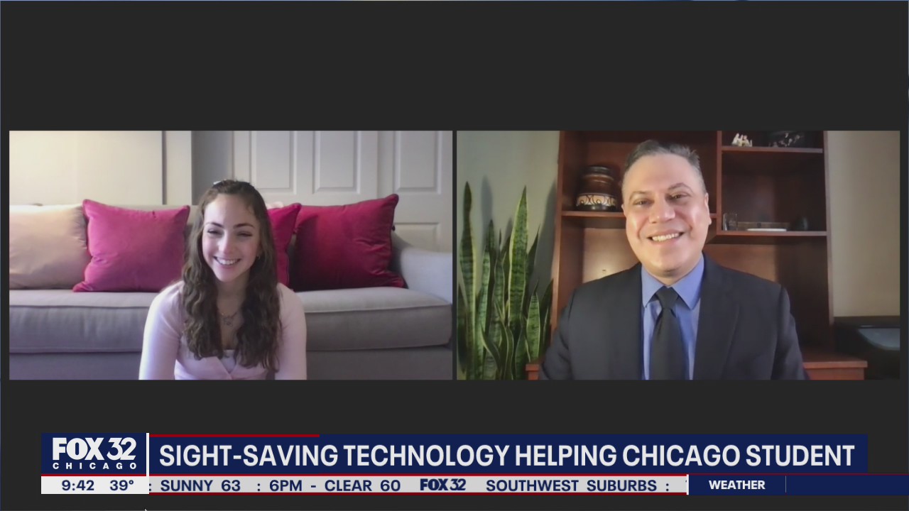 Sight-saving technology helps Chicago student see brighter future