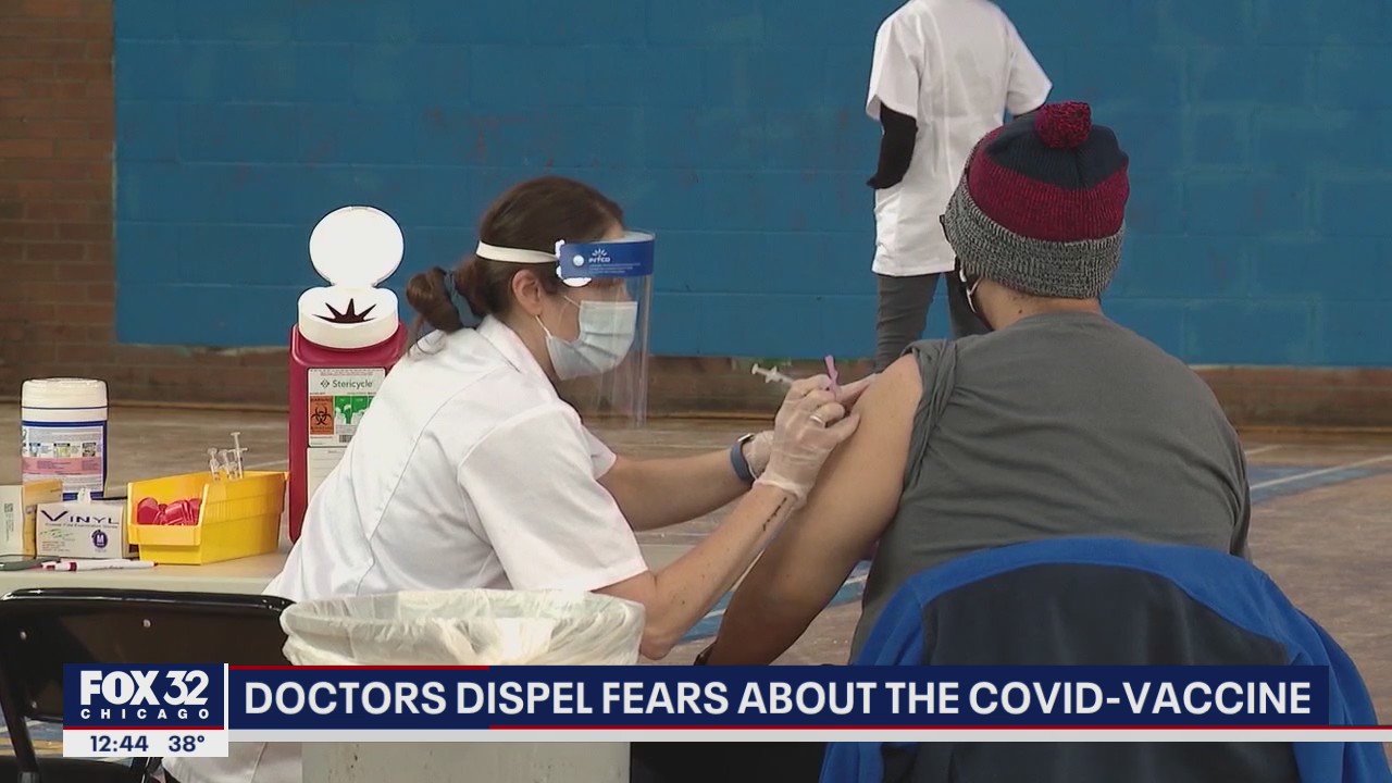 Doctors look to dispel fears about COVID-19 vaccines