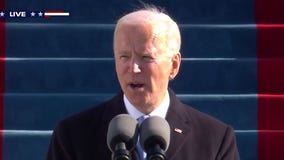 Joe Biden delivers inaugural address after taking the oath of office