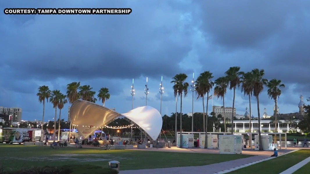 Summer fun at Curtis Hixon Park in Tampa