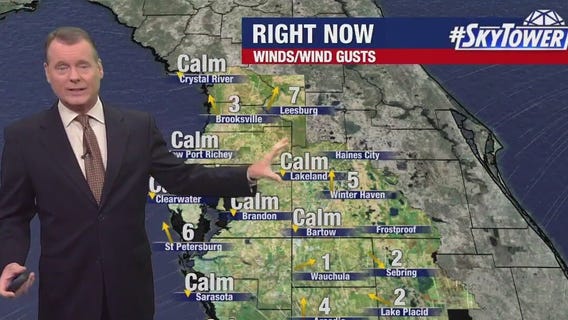 Tuesday morning forecast