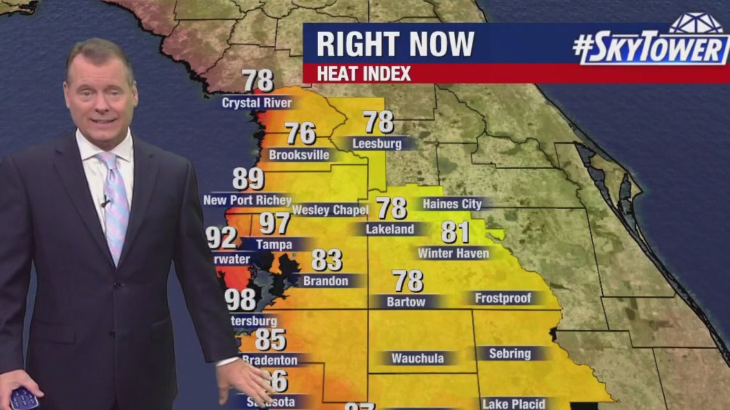 Monday morning forecast