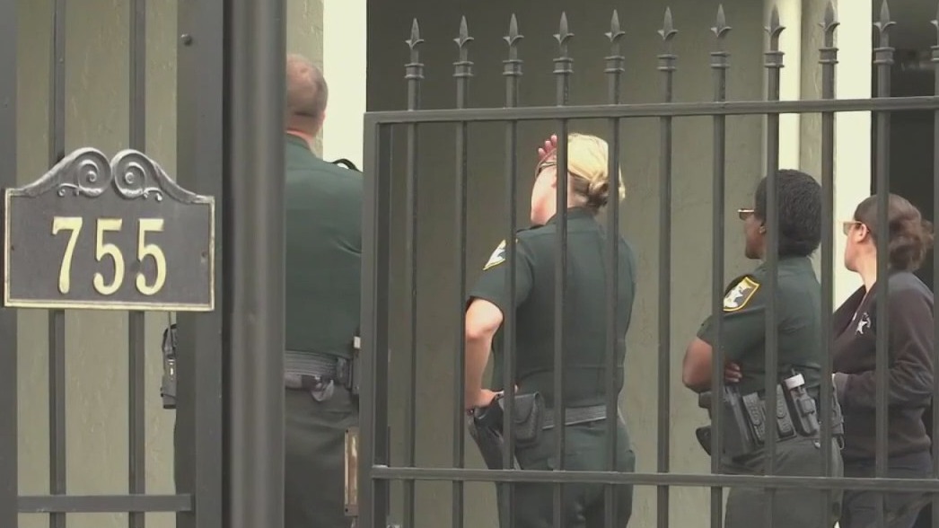 Deputies helping people facing eviction