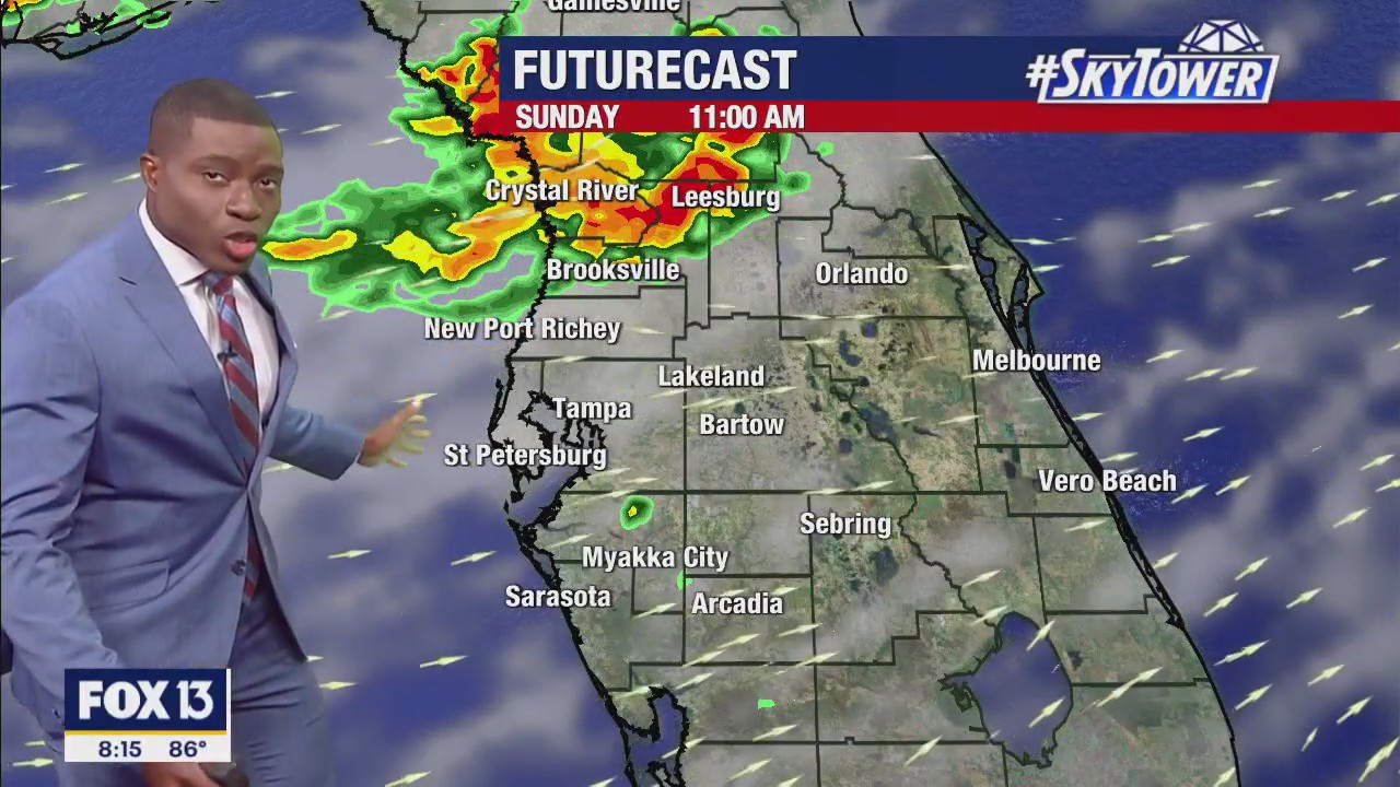 Sunday morning forecast