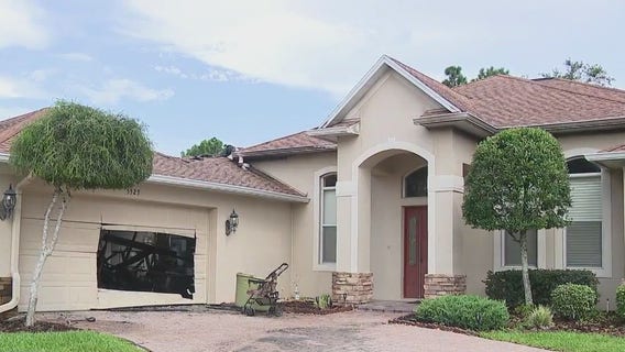 Lightning strike sparks house fire in Spring Hill
