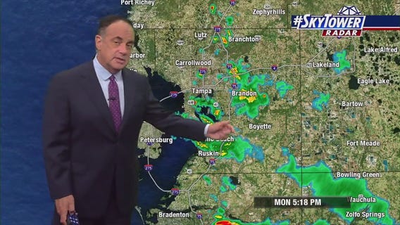 Monday evening forecast