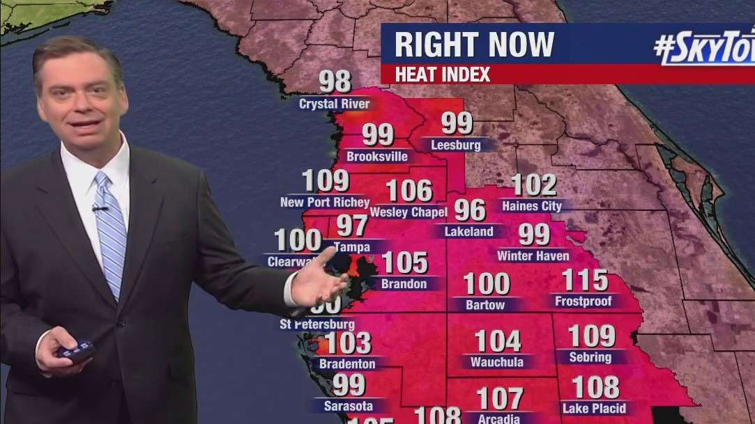 Friday afternoon forecast