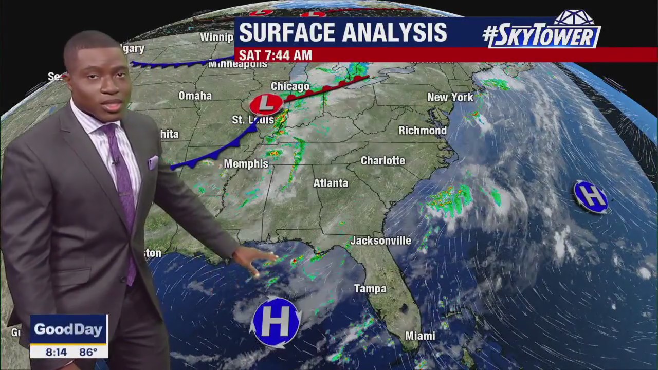 Saturday morning forecast