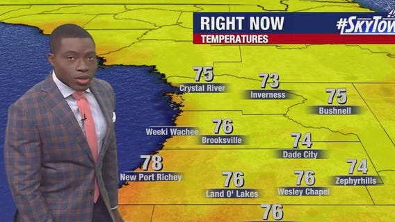 Monday morning forecast