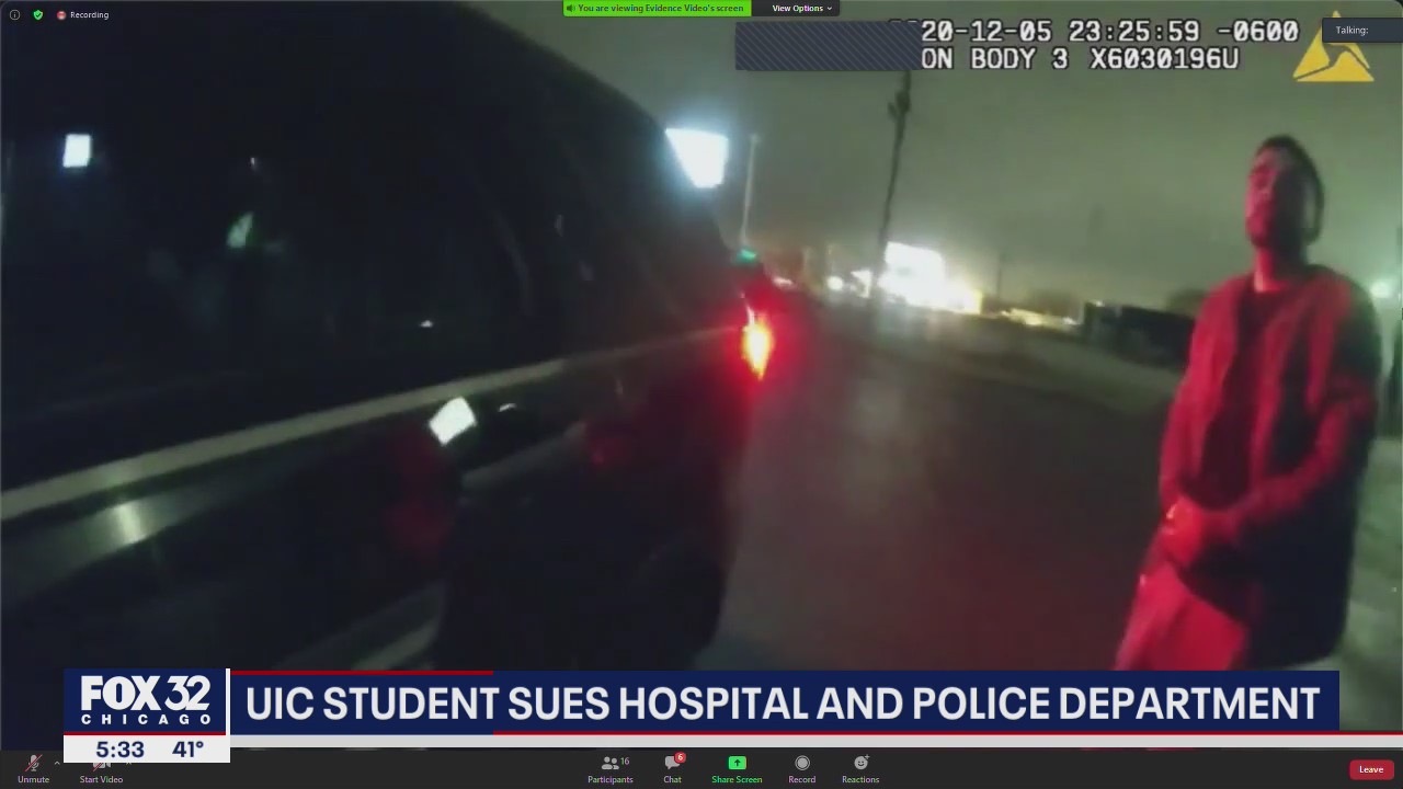 UIC student sues hospital, police after brain injury