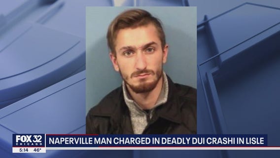 Naperville man charged in deadly DUI crash in Lisle