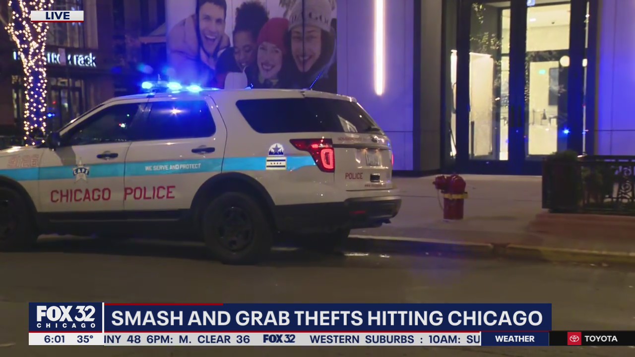 Alert issued after smash-and-grab thefts reported along Mag Mile
