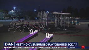 Parents demand answers about burnt playground in Hermosa