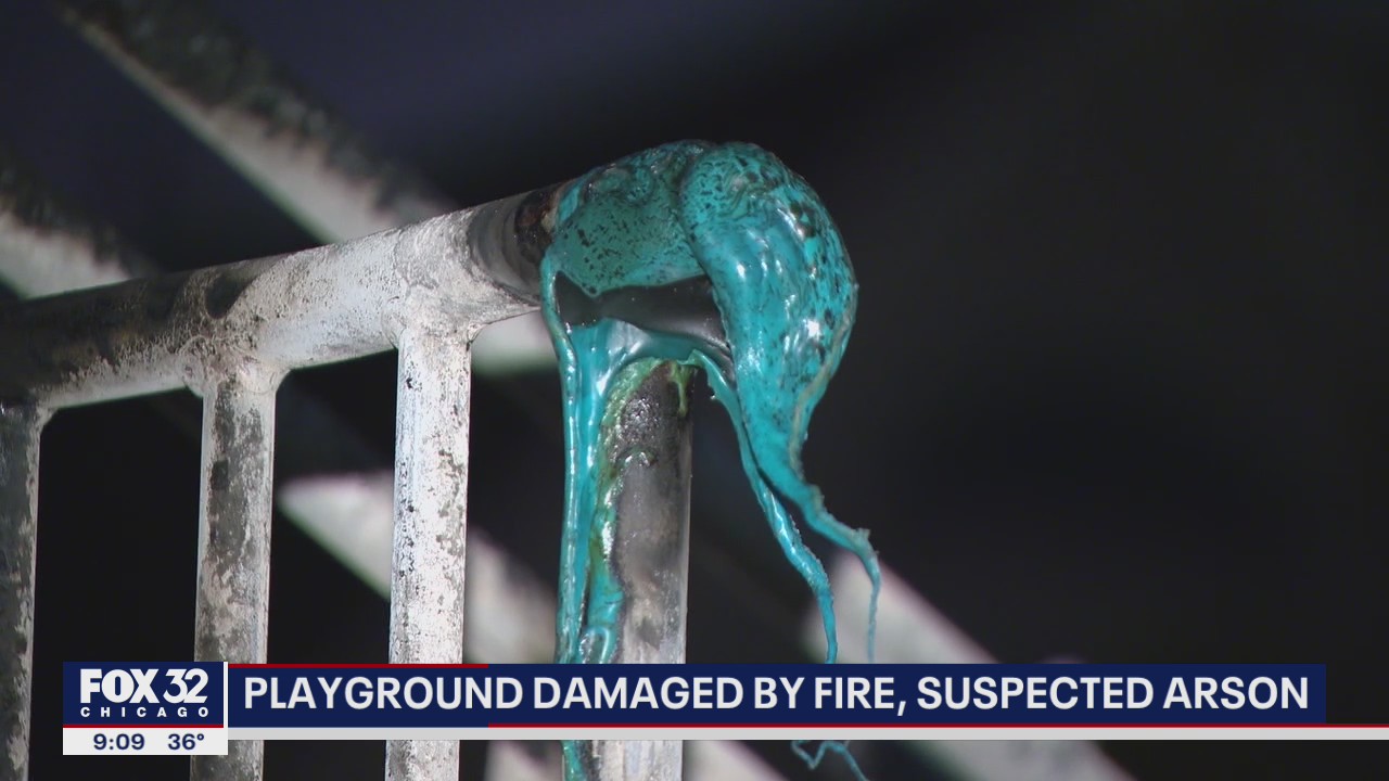 Arson suspected in Hermosa playground fire