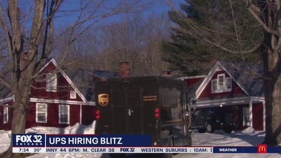 UPS hiring thousands this weekend in holiday push
