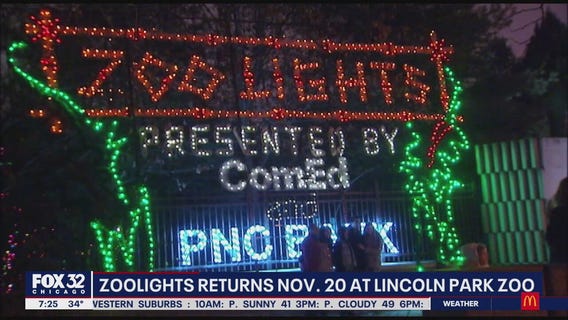 ZooLights to shine later this month at Lincoln Park Zoo