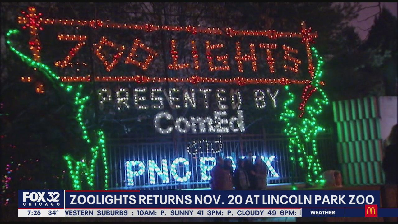 ZooLights to shine later this month at Lincoln Park Zoo