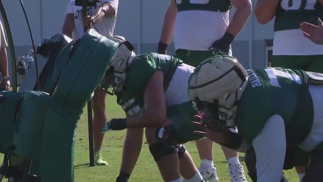 USF hits the practice field ahead of new season