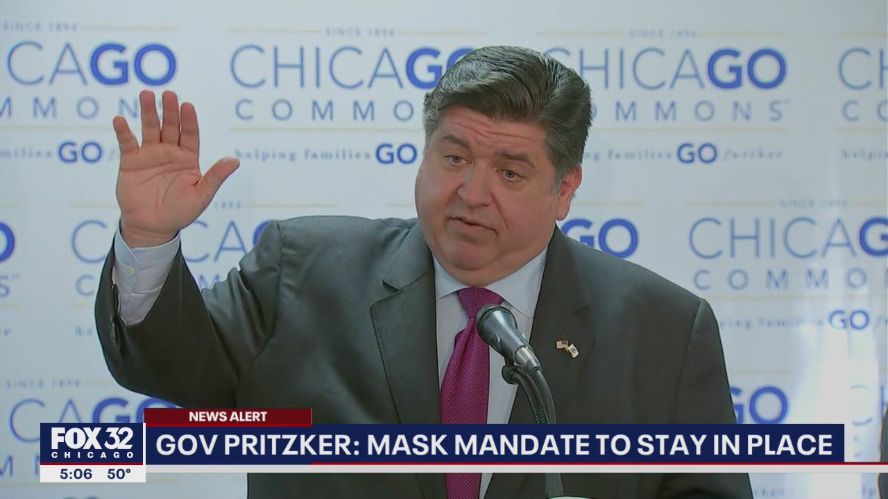 Pritzker: Mask mandate to stay in place across Illinois