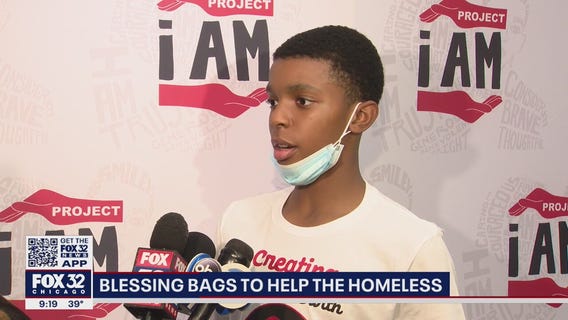 Chicago 14-year-old provides ?Blessing Bags? to the homeless on Giving Tuesday