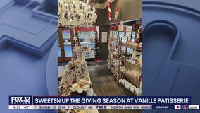 Vanille Patisserie sweetens up the giving season with book drive