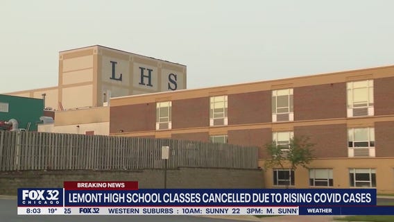 Lemont High School cancels classes due to COVID-19 spike