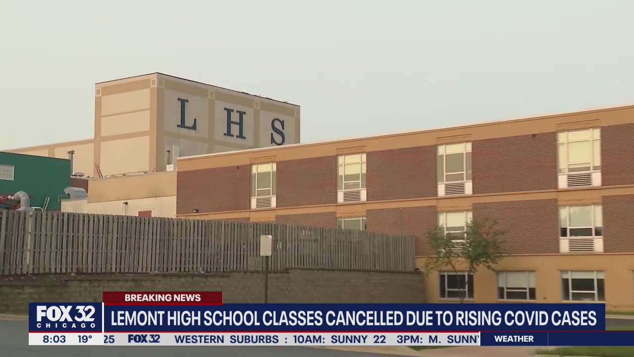 Lemont High School cancels classes due to COVID-19 spike