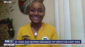21-year-old helping organize toy drive for Gary kids